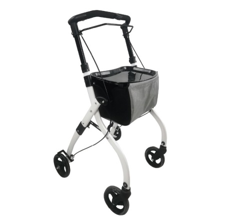 AR-026 Podpórka rehabilitacyjna 4-kołowa aluminiowa. COMPACT