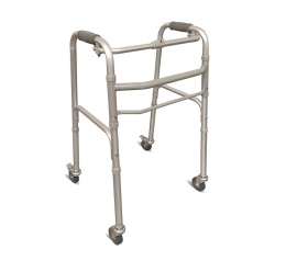 AR-031 Balkonik aluminiowy – składany. 4-kołowy z hamulcami