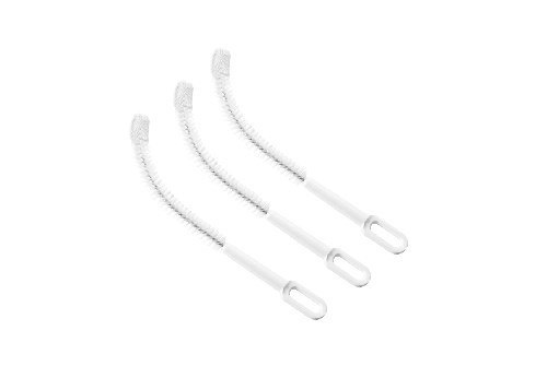 Szczoteczka do czyszczenia z rączką, zagięta - 6mm Szczoteczka do czyszczenia z rączką, zagięta - 6mm