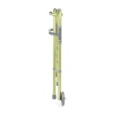 Balkonik składany na dużych kołach - model JMC-C 3016W5